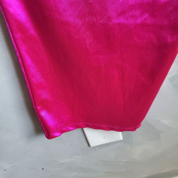 Laina Rauma Club Bed Hot Pink Drawstring Sheen Lightweight Satin Style Pants XXL - Picture 8 of 12
